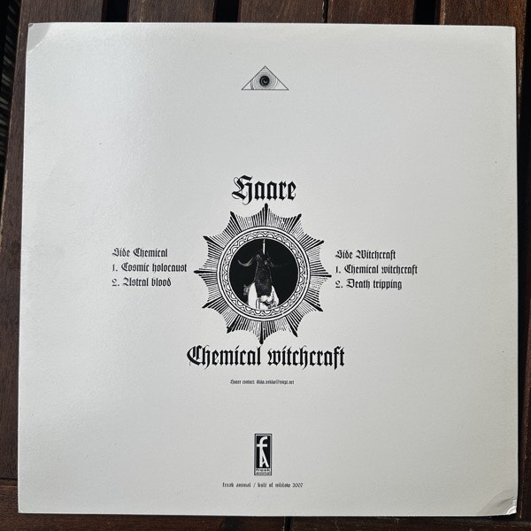 HAARE Chemical Witchcraft (Freak Animal - Finland original) (VG+/NM) LP