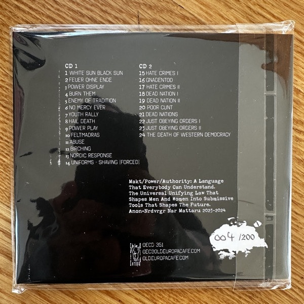 MAKT Missbruk (Old Europa Cafe - Italy original) (NM) 2xCD