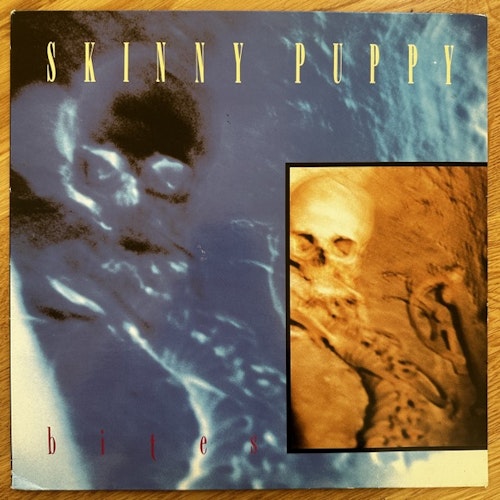 SKINNY PUPPY Bites (Scarface - Benelux 1989 reissue) (VG+) LP
