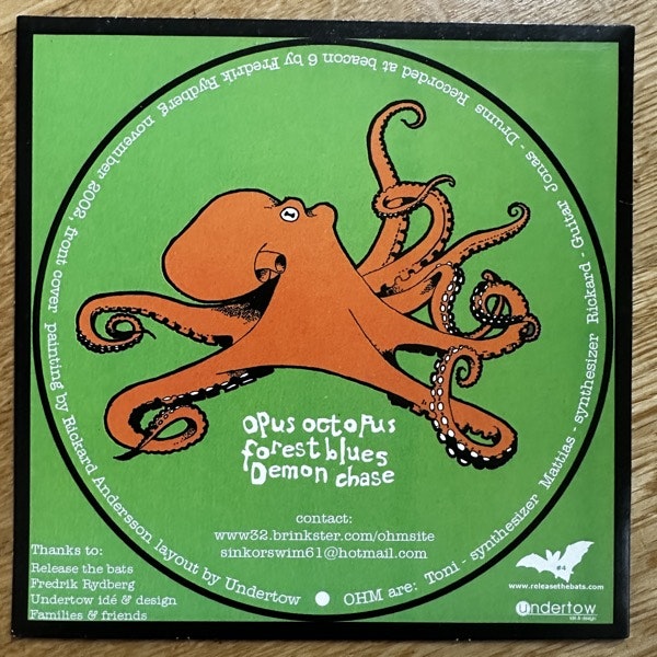 OHM The Black River (Orange vinyl) (Release the Bats - Sweden original) (EX) 7"