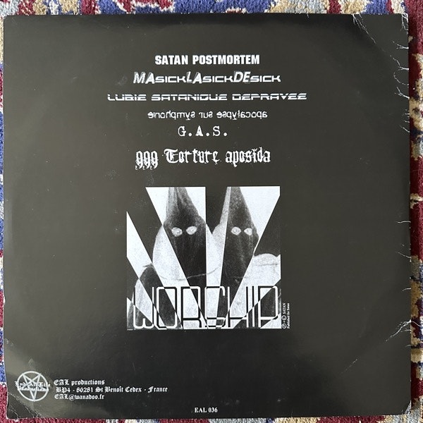DIAPSIQUIR Lubie Satanique Dépravée (End All Life - France original) (VG/EX) 2LP