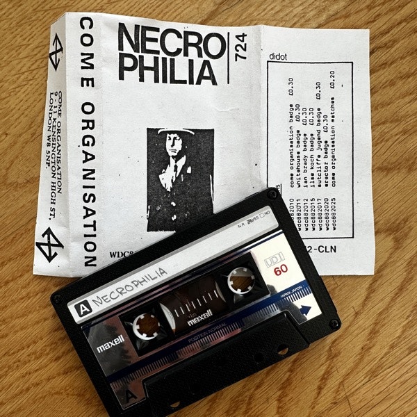 NO ARTIST Necrophilia (Come Organisation - UK early reissue) (EX) TAPE