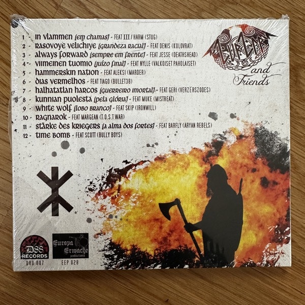 ZURZIR AND FRIENDS Brotherhood Till The End (D88 - Finland original) (SS) CD