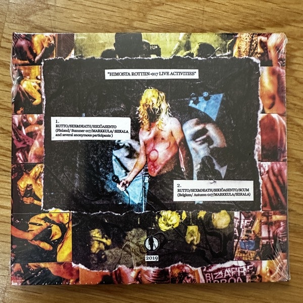 BIZARRE UPROAR Himosta Rottiin - 017 Live Activities (Filth And Violence - Finland original) (SS) CD