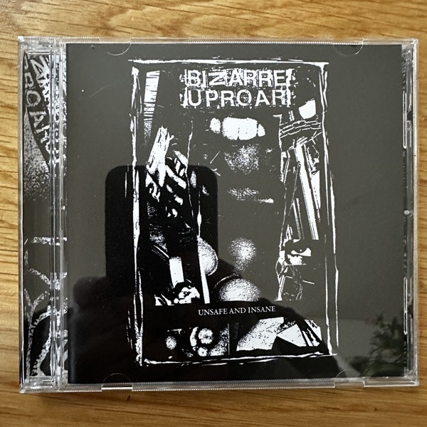 BIZARRE UPROAR Unsafe And Insane (Filth And Violence - Finland repress) (NM) CD
