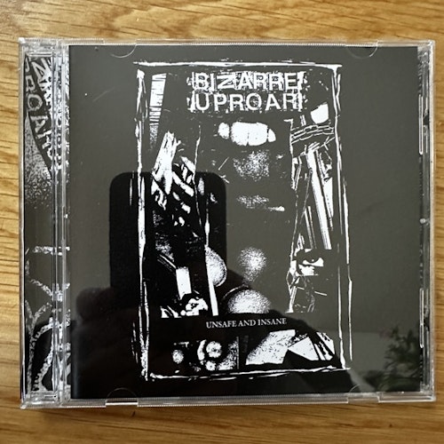 BIZARRE UPROAR Unsafe And Insane (Filth And Violence - Finland repress) (NM) CD