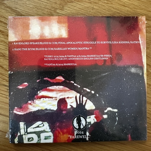 BIZARRE UPROAR Last Supper, Roman Shower And Blood - Live Activities 2019/2024 (Filth And Violence - Finland original) (SS) CD