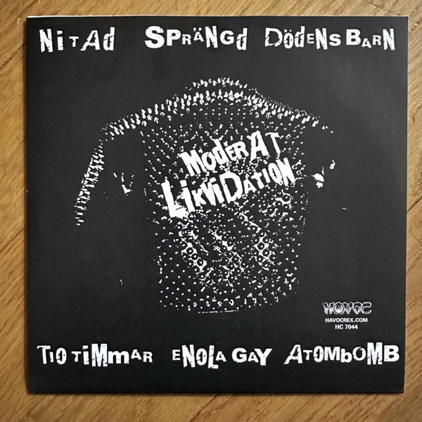 MODERAT LIKVIDATION Nitad (Havoc - USA repress) (EX) 7"