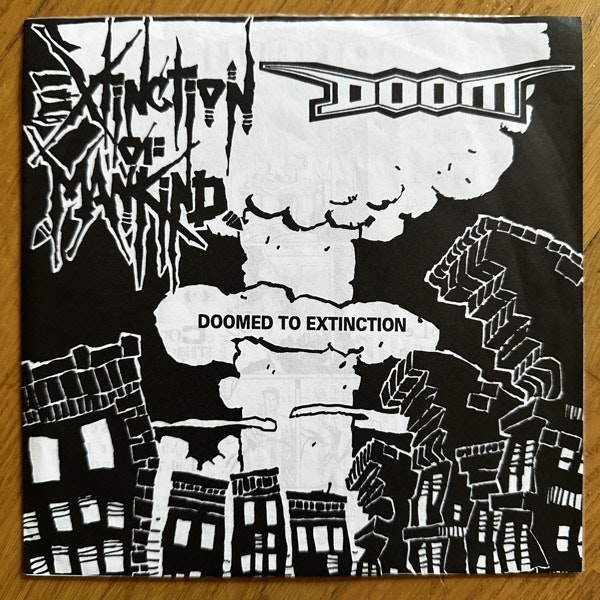 EXTINCTION OF MANKIND / DOOM Doomed To Extinction (Ecocentric - Germany original) (EX) 7"