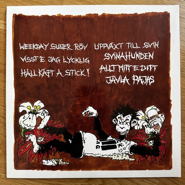 SKITKIDS Besöket Vid Krubban (Hate - Germany original) (EX) LP