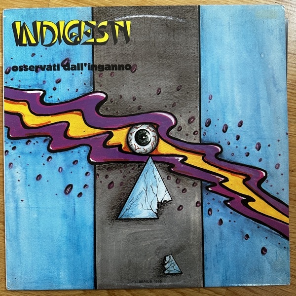 INDIGESTI Osservati Dall'Inganno (TVOR On Vinyl - Italy repress) (VG+/EX) LP