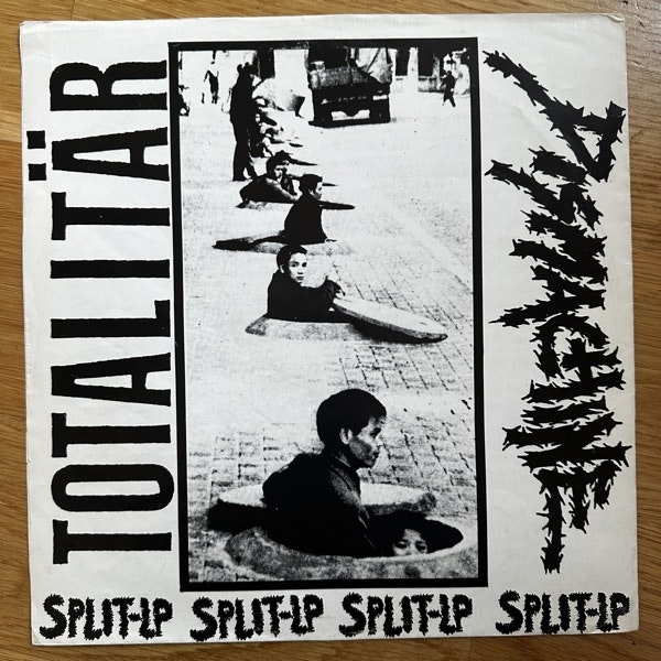 TOTALITÄR / DISMACHINE Split-LP (Your Own Jailer - Sweden original) (VG/VG+) LP
