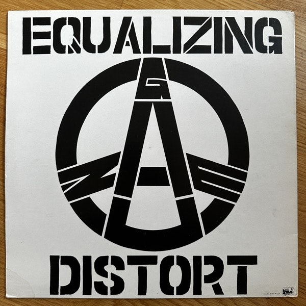 GAUZE Equalizing Distort (Selfish - Japan 1987 repress) (VG+/VG) 12" EP