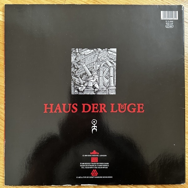 EINSTÜRZENDE NEUBAUTEN Haus Der Luege (Rough Trade - Germany original) (VG+/VG) LP