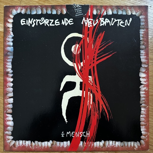EINSTÜRZENDE NEUBAUTEN ½ Mensch (Some Bizarre - UK original) (EX/VG) LP+7"