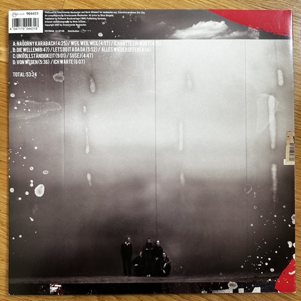 EINSTÜRZENDE NEUBAUTEN Alles Wieder Offen (Potomak – Germany original) (EX/NM) 2LP
