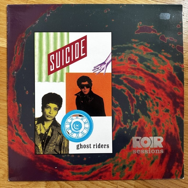 SUICIDE Ghost Riders (Danceteria – France reissue) (VG+) LP