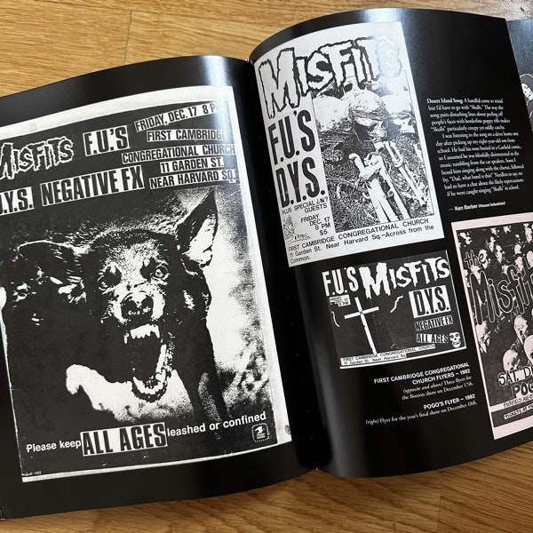 SCREAM WITH ME The Enduring Legacy of the Misfits 1977 - 1983 (Abrams 2019) (VG+) BOOK
