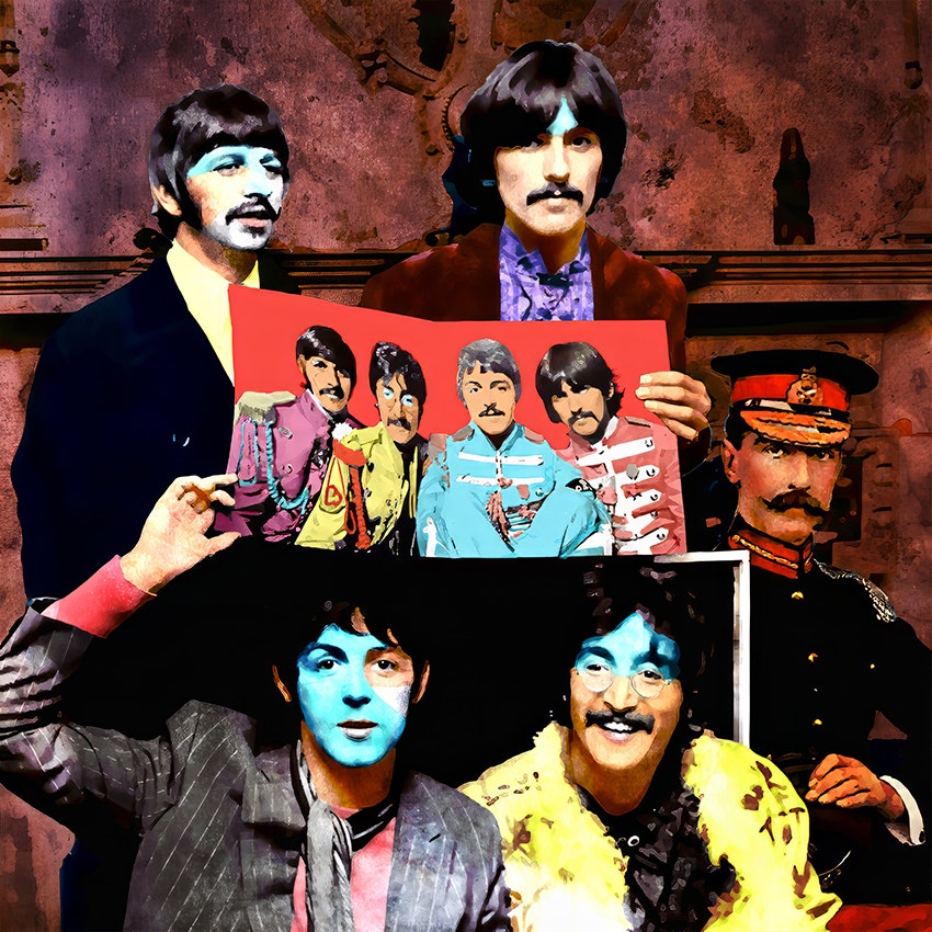BEATLES - Sgt Pepper 102A - SIWMARK ART