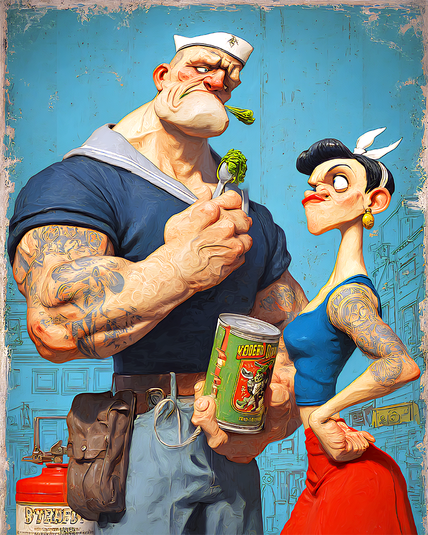 EAT YOUR SPINACH, SAILOR!