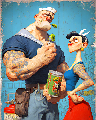 EAT YOUR SPINACH, SAILOR!