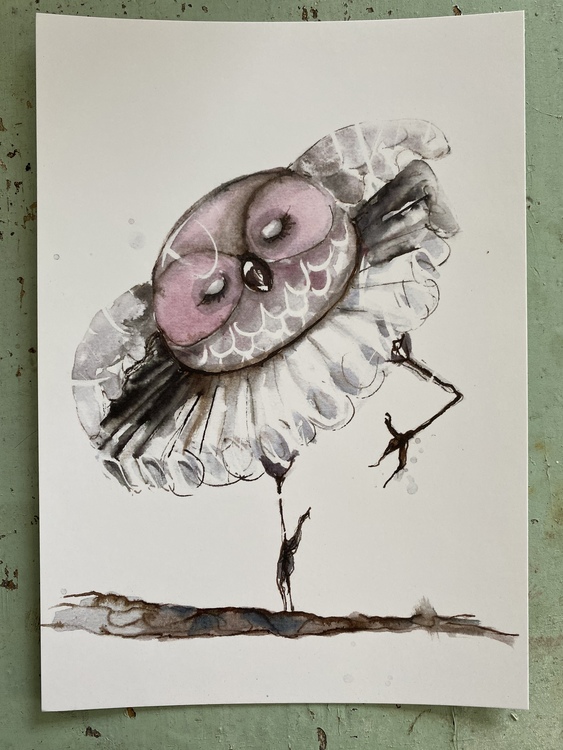 Ballerina owl