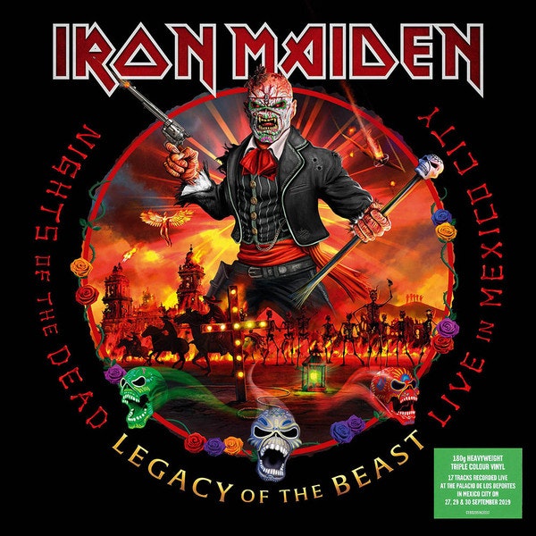 Iron Maiden - Nights Of The Dead - Legacy Of The Beast, Live in Mexico City | 3LP