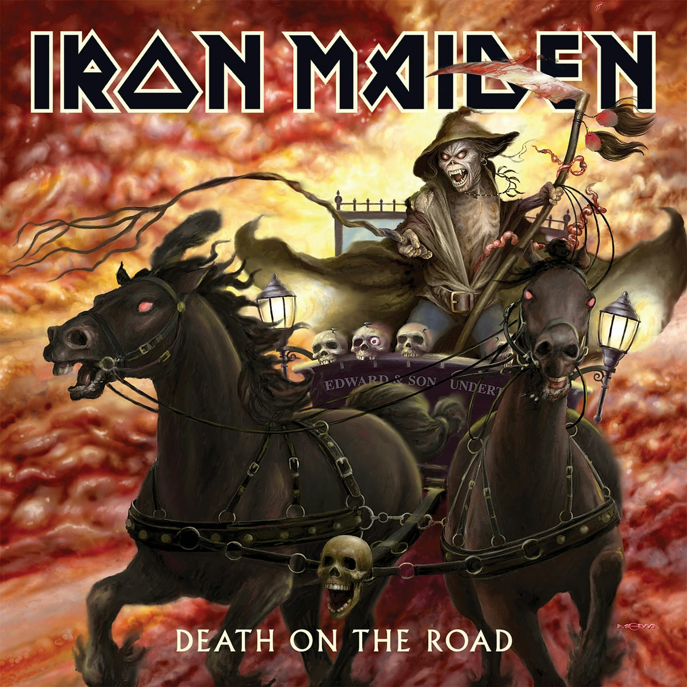 Iron Maiden ‎– Death On The Road | 2 Lp