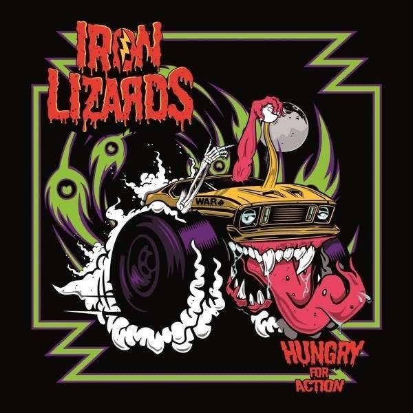 Iron Lizards - Hungry For Action LP (Limited Red Vinyl)