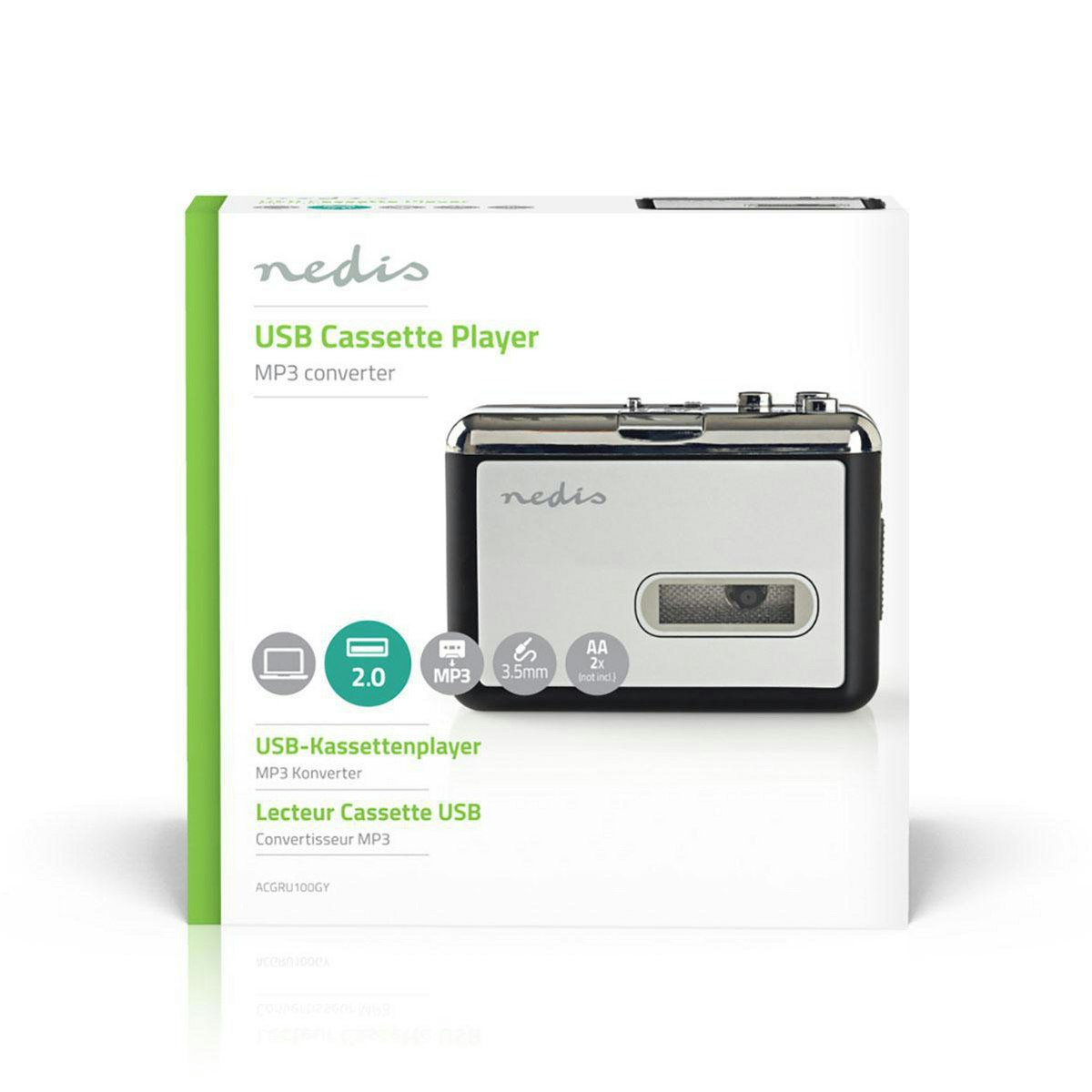 NEDIS - Kassettspiller / Converter