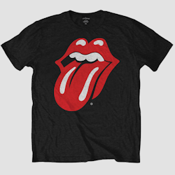 The Rolling Stones / Unisex T-Shirt: Classic Tongue (Medium)
