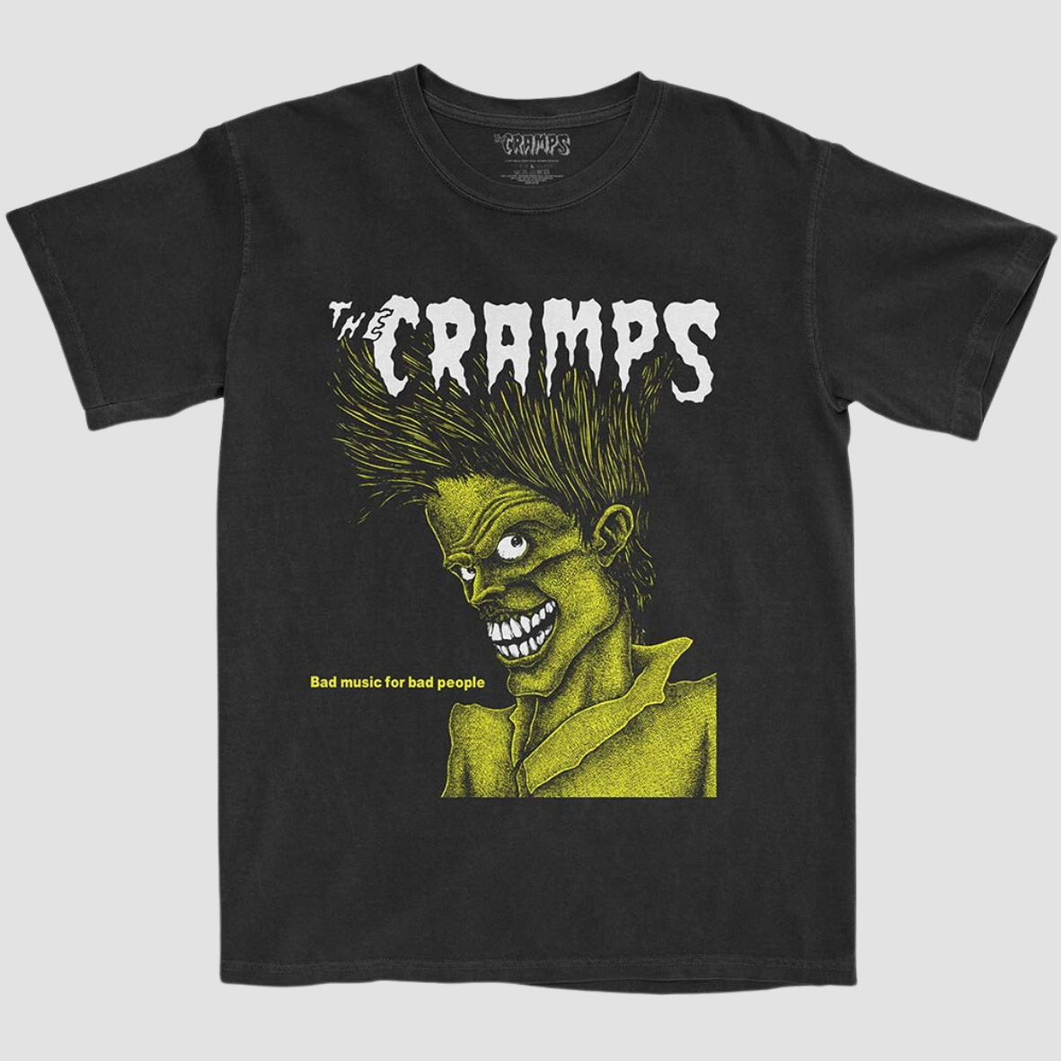The Cramps / Unisex T-Shirt: Bad Music (X-Large)