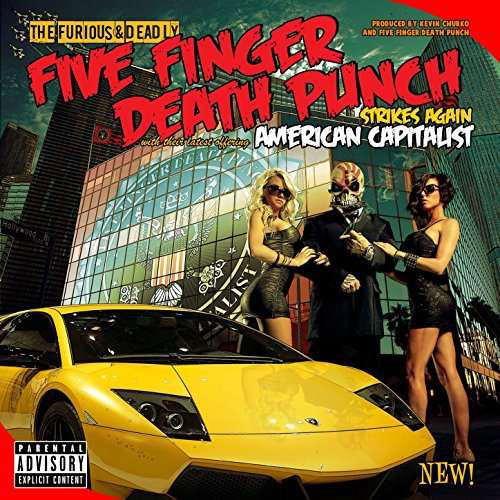 Five Finger Death Punch ‎– American Capitalist Lp