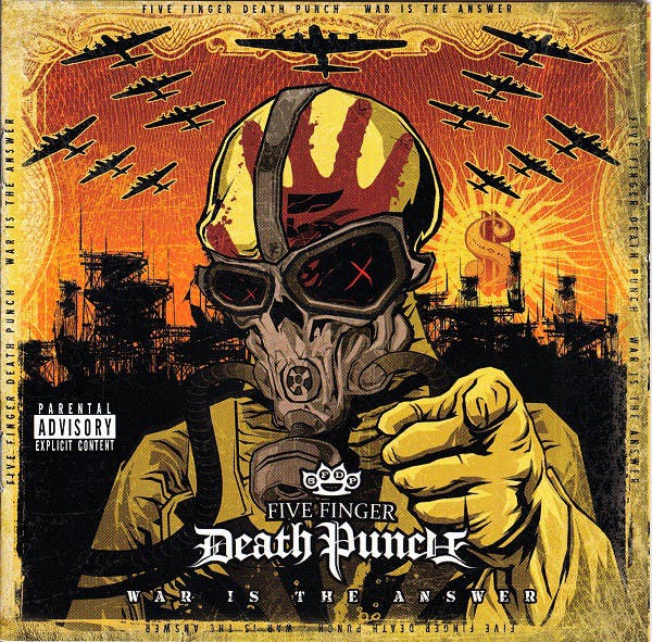 Five Finger Death Punch ‎– War Is The Answer Lp