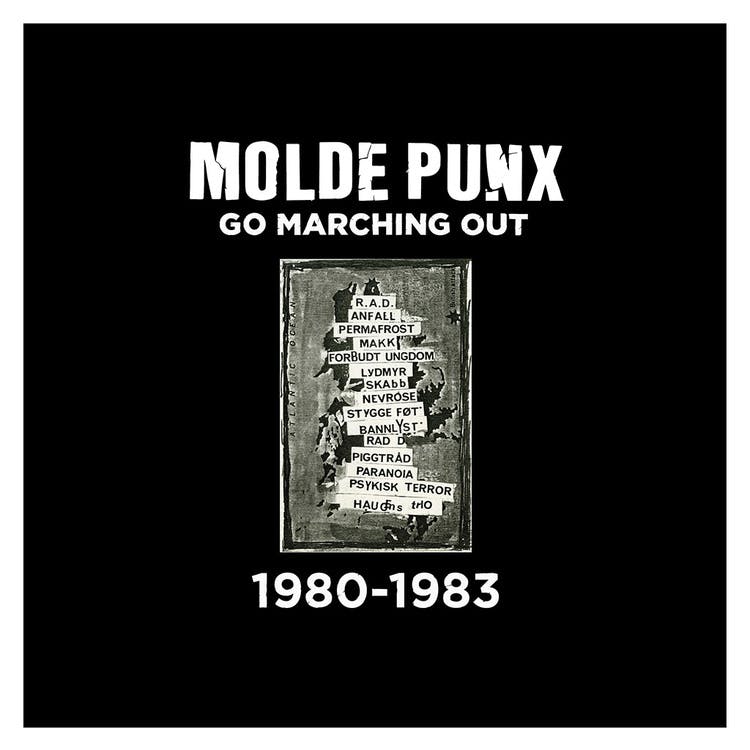 V/a Moldepunx Go Marching Out - 1980-1983 2Lp (gul vinyl)