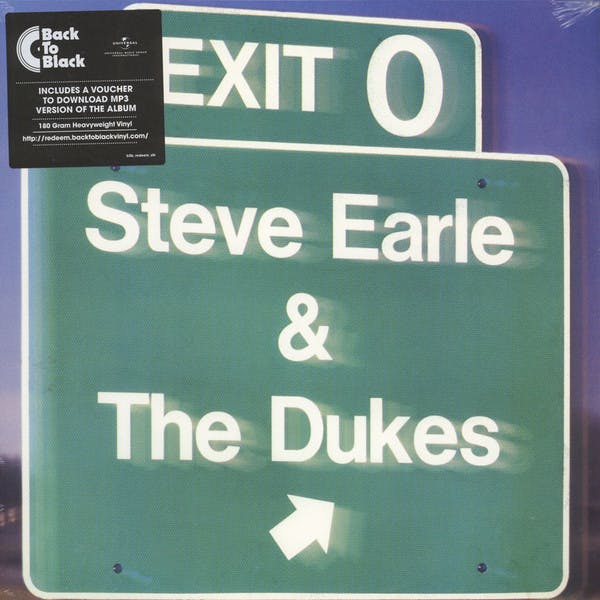 Steve Earle & The Dukes ‎– Exit 0 Lp