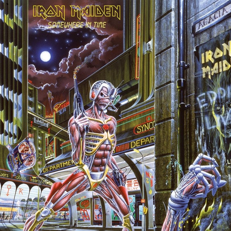 Iron Maiden ‎– Somewhere In Time  Lp