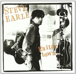 Steve Earle  ‎– Guitar Town Lp