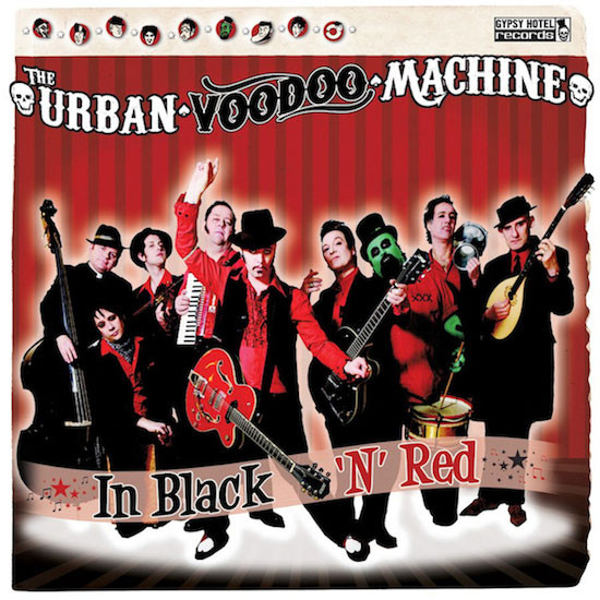 Urban Voodoo Machine ‎– In Black 'N' Red Cd