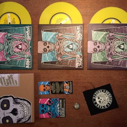 Various ‎– Anatomi-71 / Bombstrike / Desperat / Giftgasattack / Makabert Fynd / Tortyr ‎– 3x 7" Split Box Set