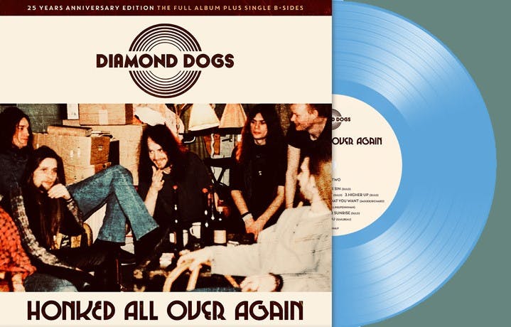 Diamond Dogs - Honked All Over Again (Solid Blue Vinyl)  Lp