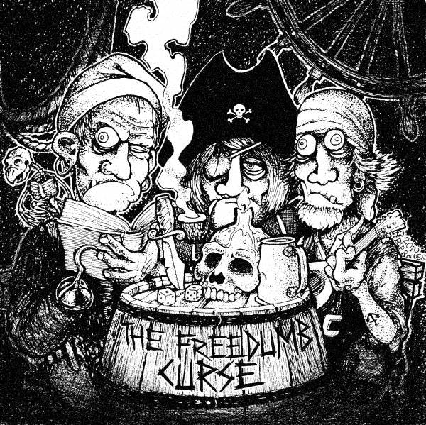 Freedumb ‎– The Freedumb Curse Lp