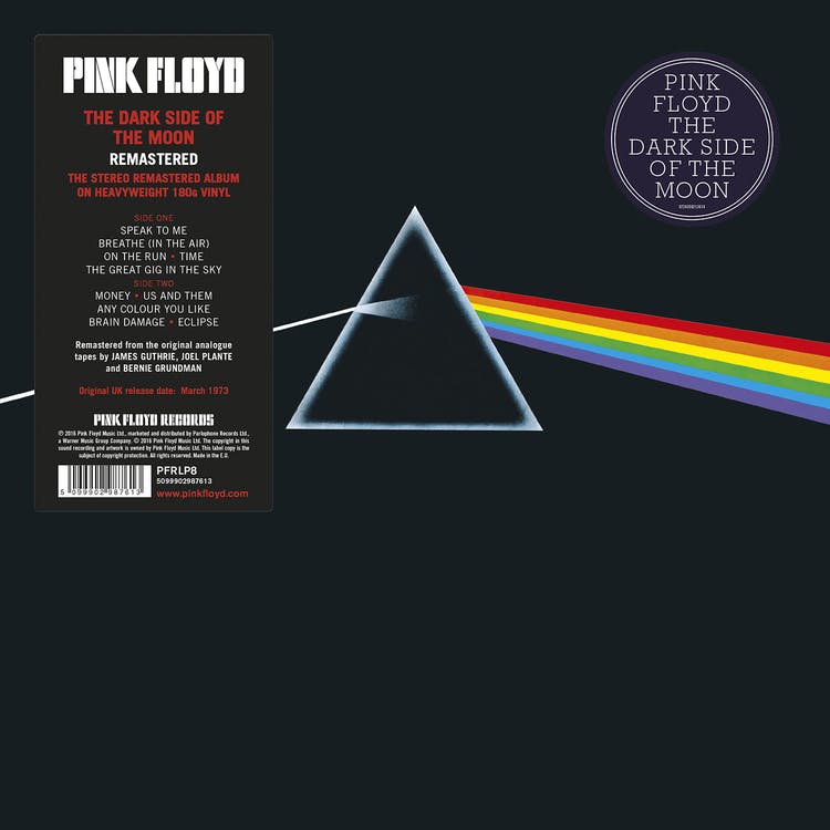 Pink Floyd -The Dark Side of the Moon LP