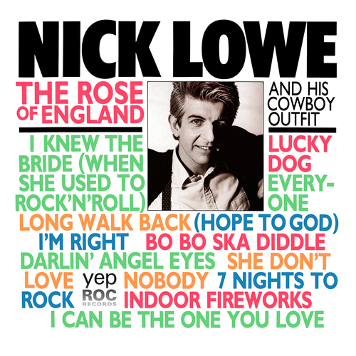 Nick Lowe  ‎– The Rose Of England LP