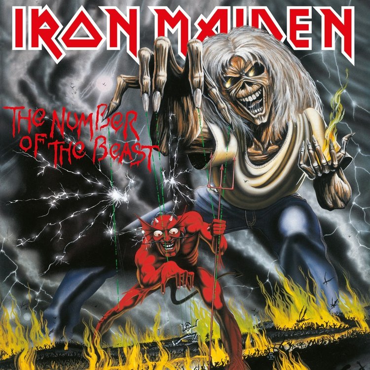 Iron Maiden ‎– The Number Of The Beast  Lp