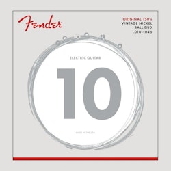 Fender 150R Ball End Gitarstrenger av Ren Nikkel, 10-46