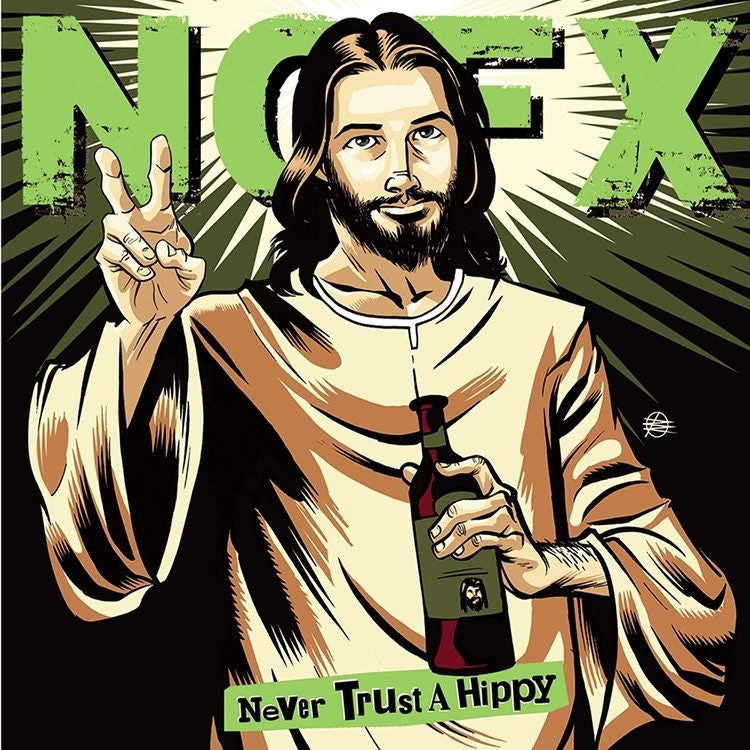 NOFX - Never Trust A Hippy  vinyl 10''