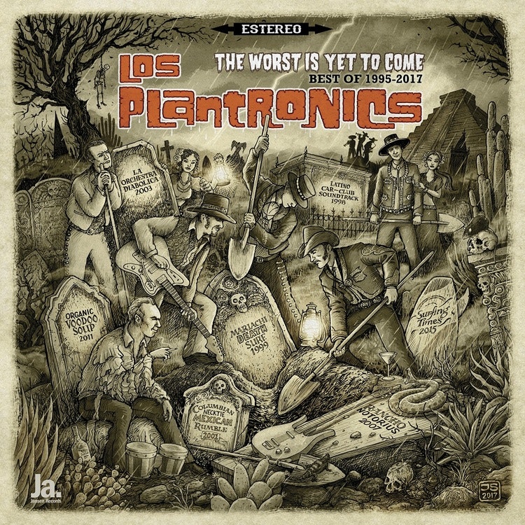 Los Plantronics -The Worst Is Yet To Come  2Lp
