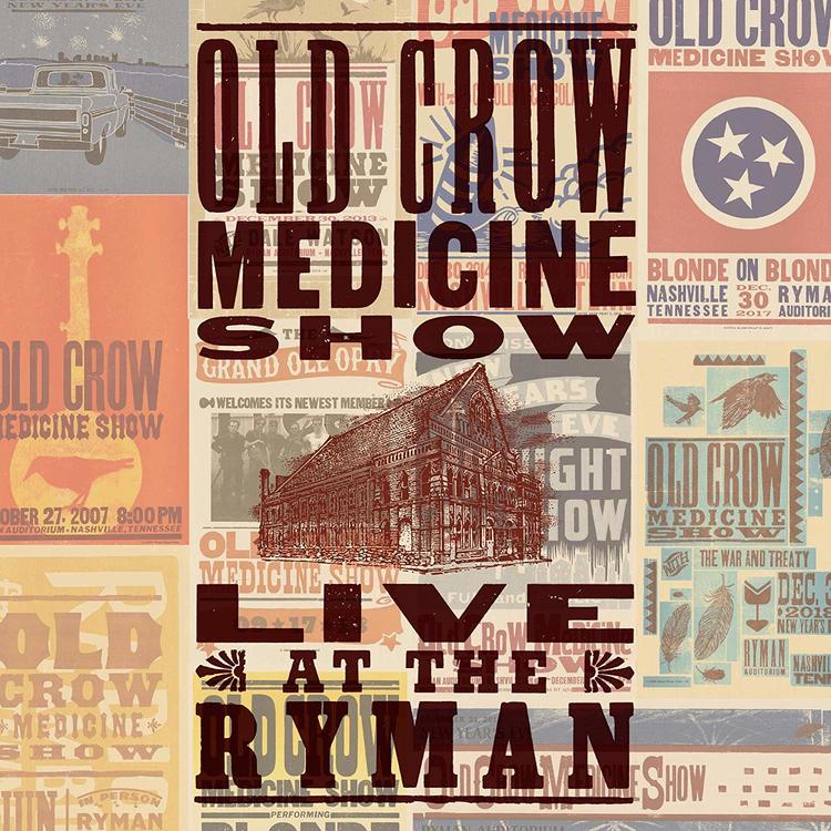 Old Crow Medicine Show ‎– Live At The Ryman Lp