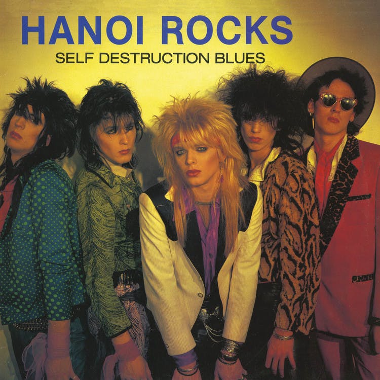 Hanoi Rocks ‎– Self Destruction Blues Lp